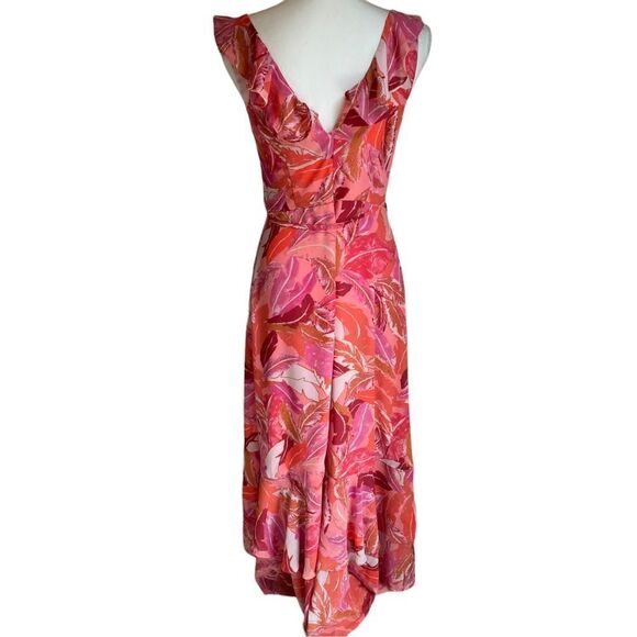 Aqua Floral Dress Bloomingdale’s Size Small NWT - Picture 6 of 8